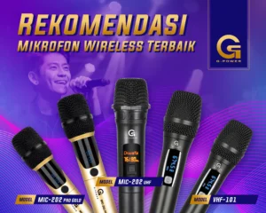Rekomendasi Mikrofon Wireless Karaoke Terbaik