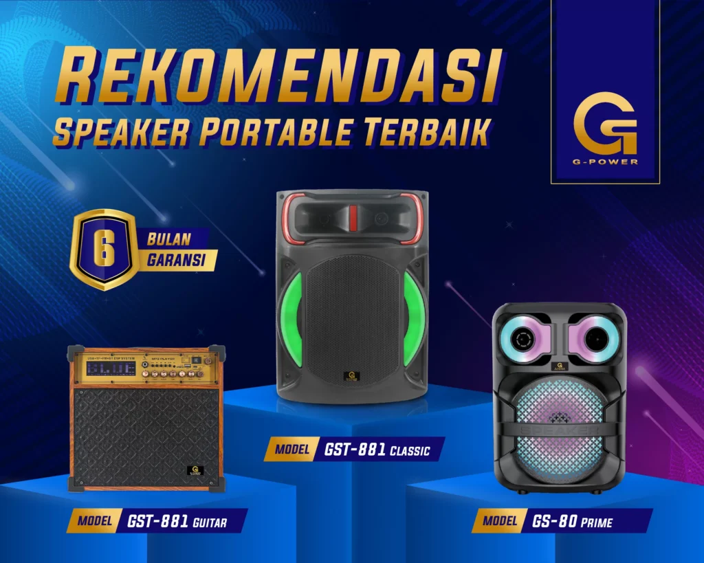 Rekomendasi Speaker Portable Terbaik